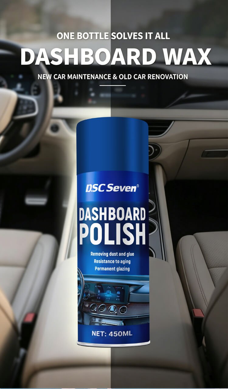 dsc seven dashboard polish spray uv protection static free wax for car leather furniture (1)