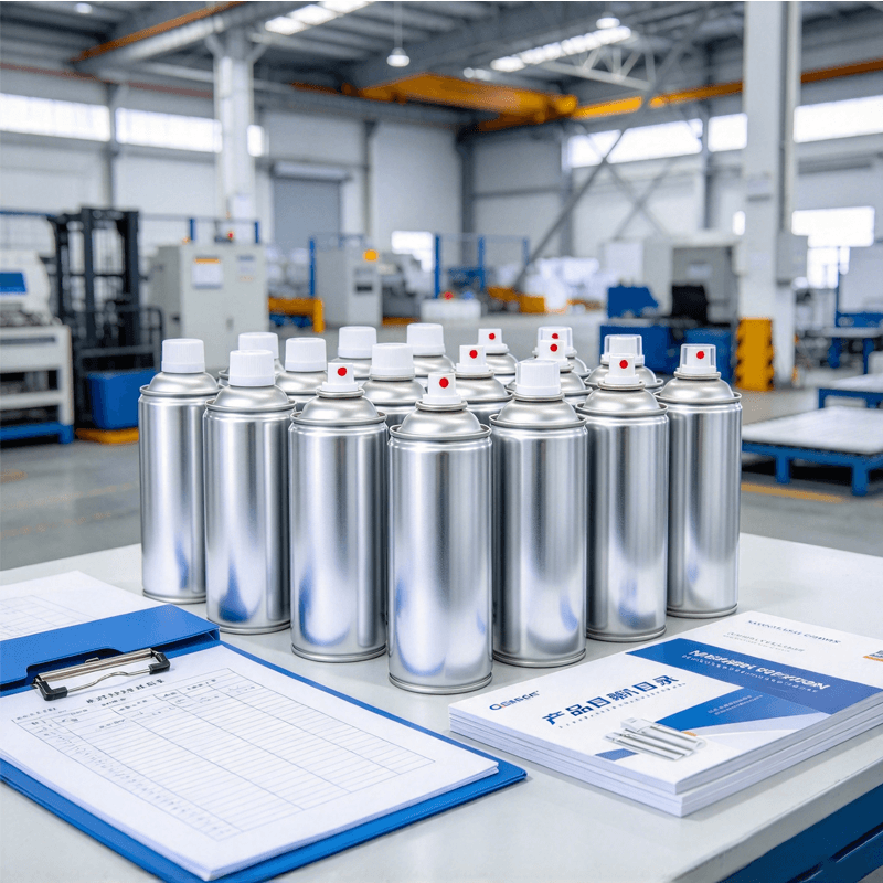full‑range aerosol product main catalog